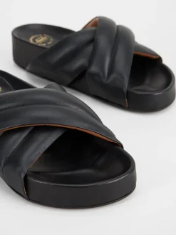 ATP Atelier Airali Nappa Vardagssandaler Svart Cheap