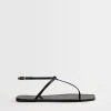 ATP Atelier Alassio Nappa Platta Sandaler Svart Best