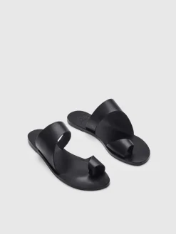 ATP Atelier Centola-Sandaler I Lader Svart Store