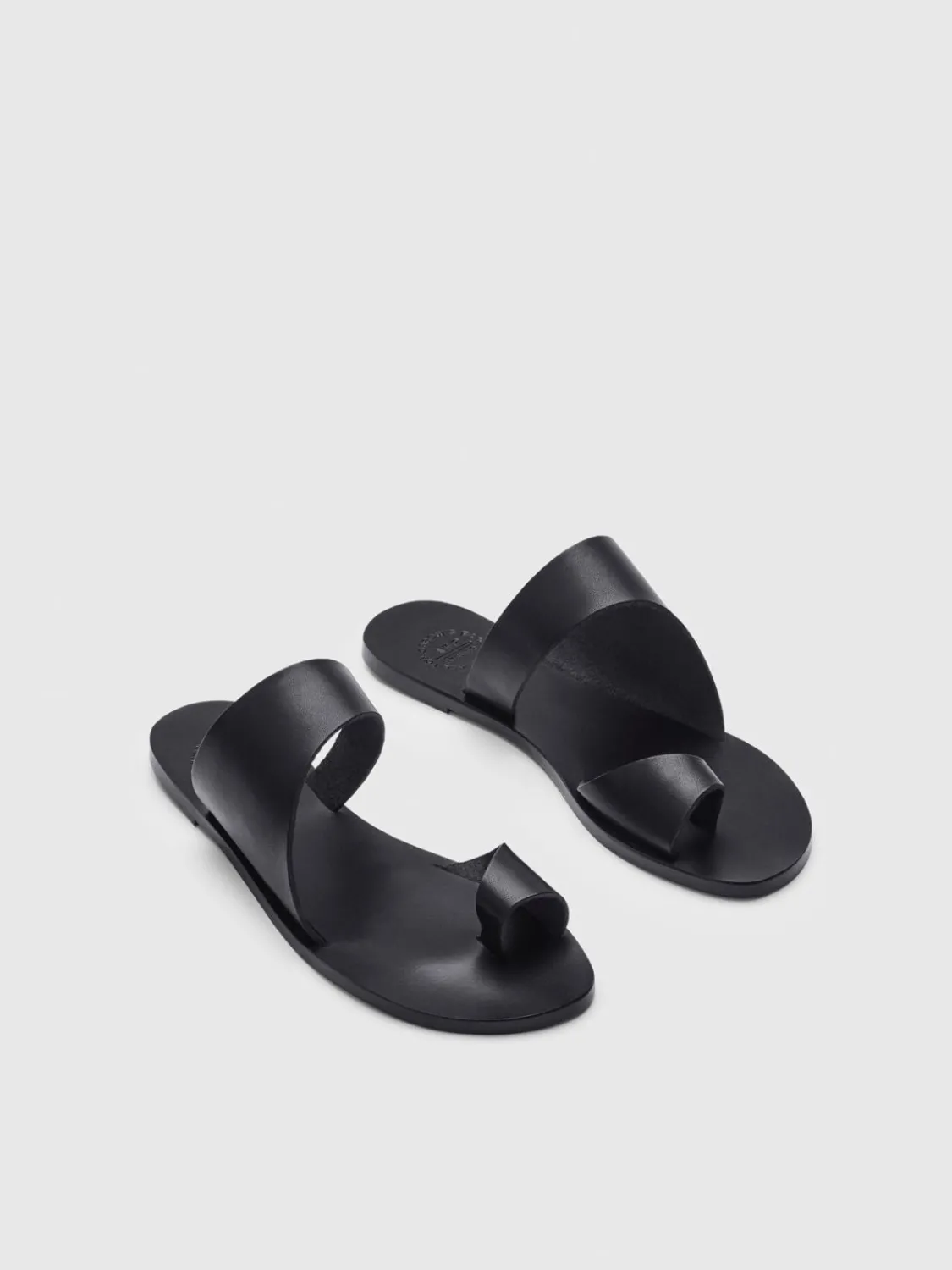 ATP Atelier Centola-Sandaler I Lader Svart Store