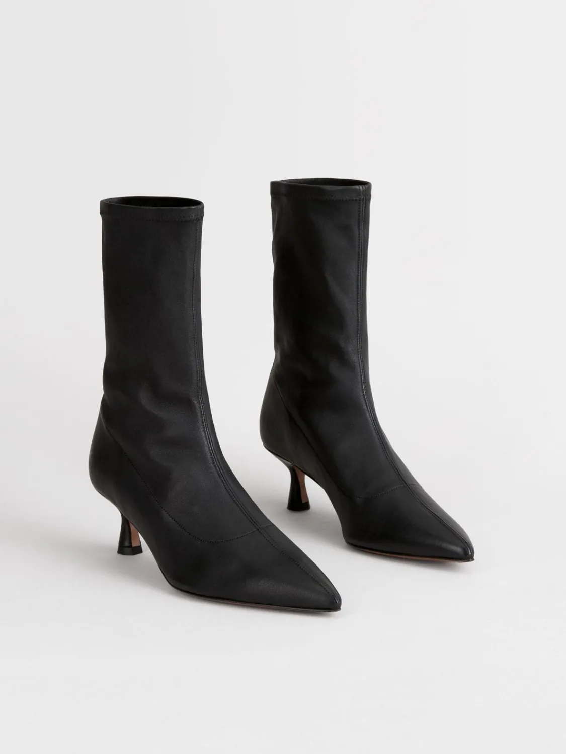 ATP Atelier Cerone Nappa Stretch Boots Svart Clearance