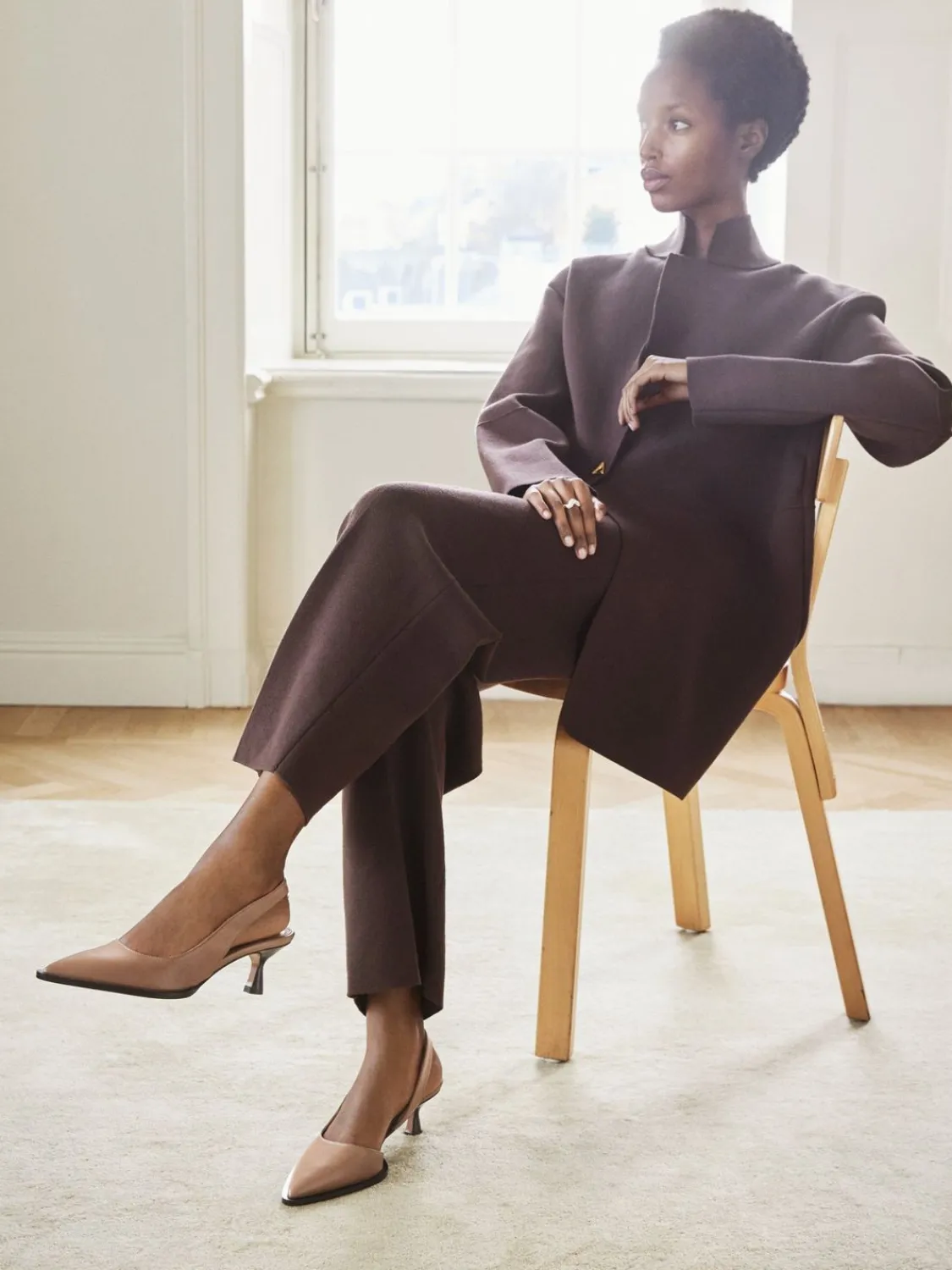 ATP Atelier Desana Nappa Slingbacks Hasselnot Clearance