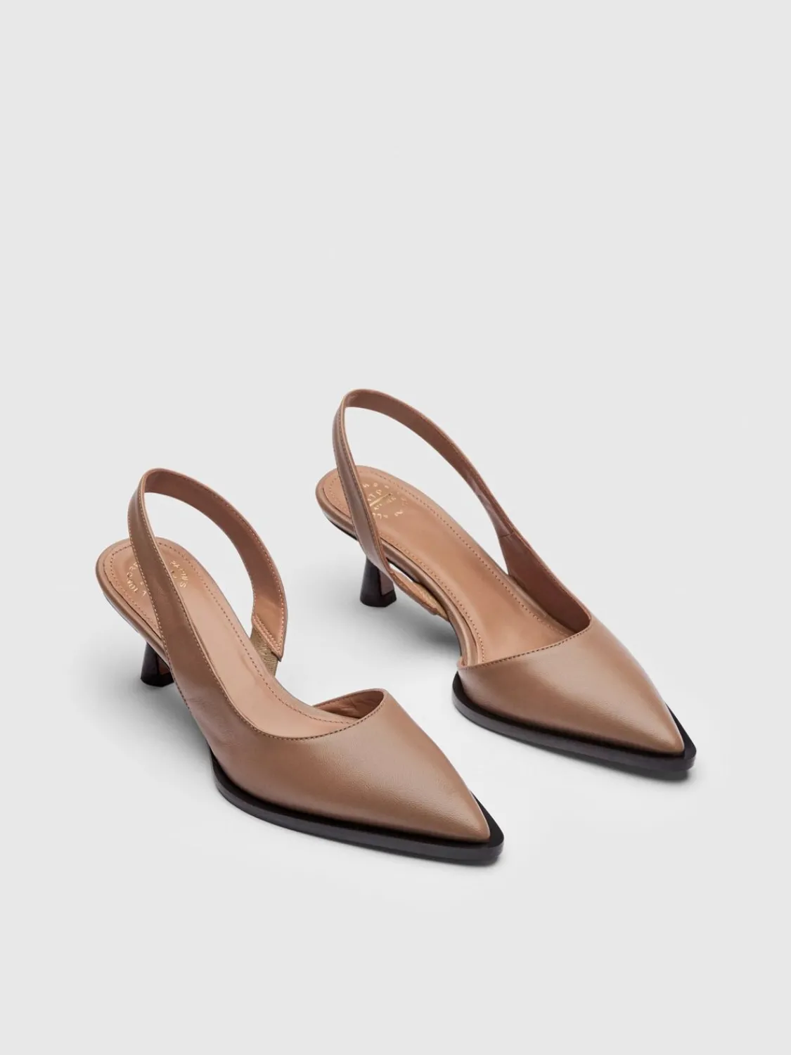 ATP Atelier Desana Nappa Slingbacks Hasselnot Clearance