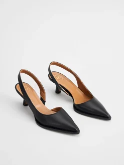 ATP Atelier Desana Nappa Slingbacks Svart Store