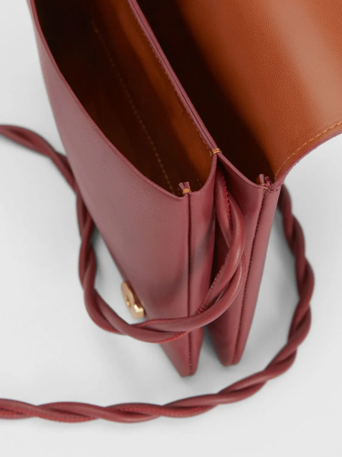 ATP Atelier Duronia Nappa Mini Crossbody-Vaska Merlot Discount