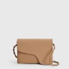 ATP Atelier Duronia Nappa Mini Crossbody-Vaska Nocciola New