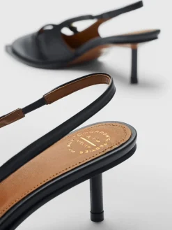 ATP Atelier Mira Nappa Slingbacks Svart Online
