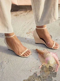 ATP Atelier Morcone Nappa Wedge Sandaler Kalksten Fashion