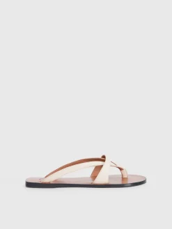 ATP Atelier Padula Nappa Cutout Sandaler Kalksten New
