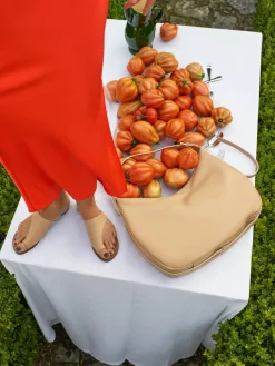 ATP Atelier Rosa Skinnsandaler Nocciola Sale