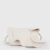 ATP Atelier Scarlino Frill Nappa Pouch Bag Linne New