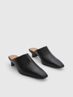 ATP Atelier Sepino Nappa Mules Svart Shop